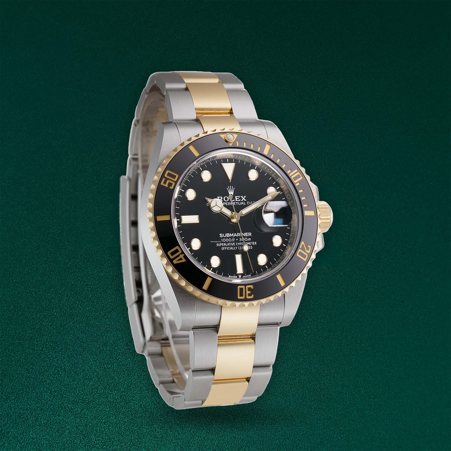 Rolex Rolex Submariner Date Steel & Yellow Gold 41mm Black Dial Ceramic Bezel Oyster Bracelet